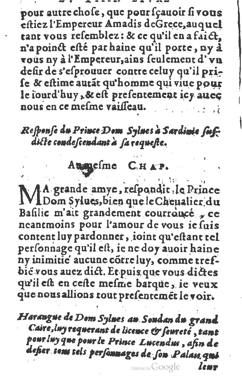 1582 - Jean Huguetan - Trésor des Amadis T. 1 - BM Lyon