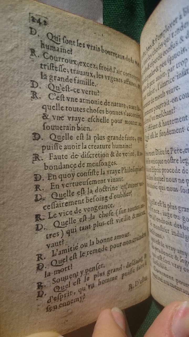 1579 - Nicolas Lescuyer - Trésor des sentences dorées - BnF