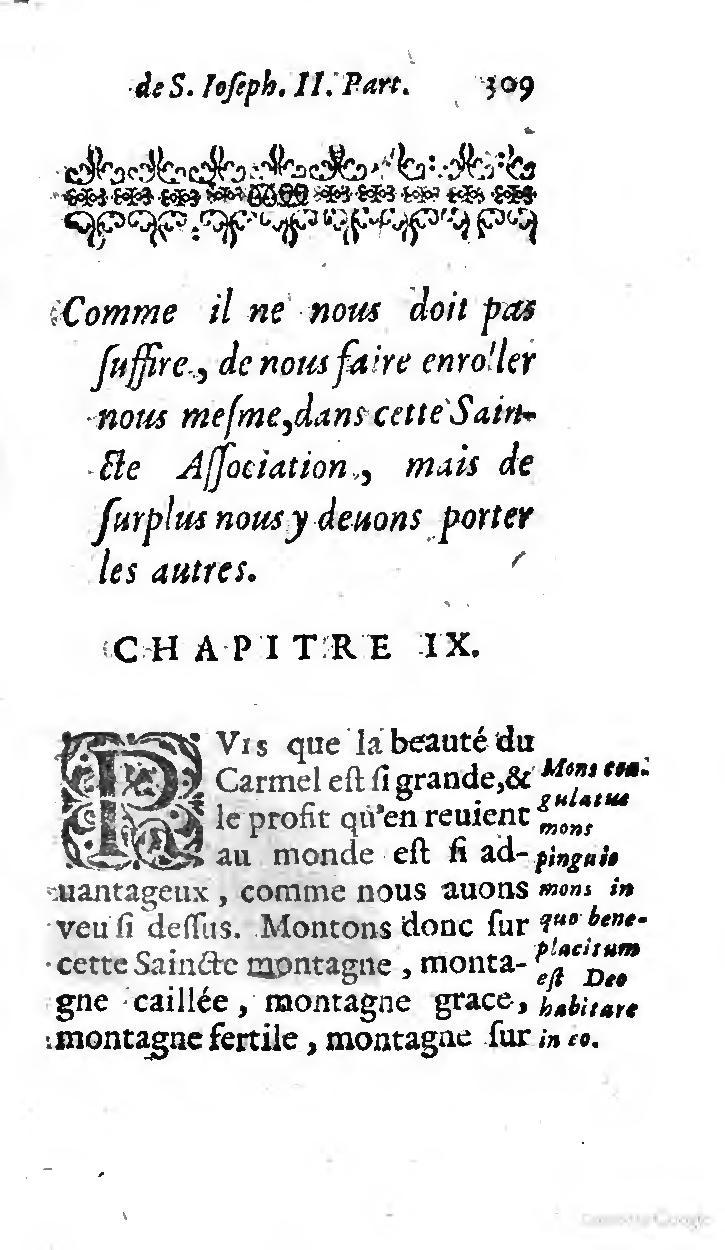 1646 - Jean Piot - Trésor inestimable de Saint-Joseph - BNC Rome