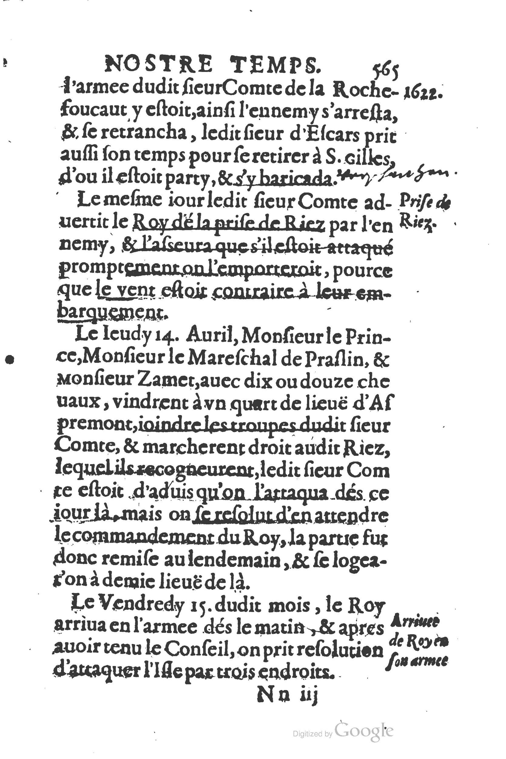 1626 - Joseph Bouillerot - Trésor de l’histoire générale de notre temps - BSB Munich