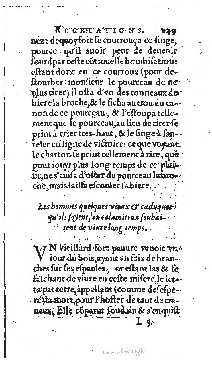 1627 - Jean Delamare - Trésor des récréations - BSB Munich
