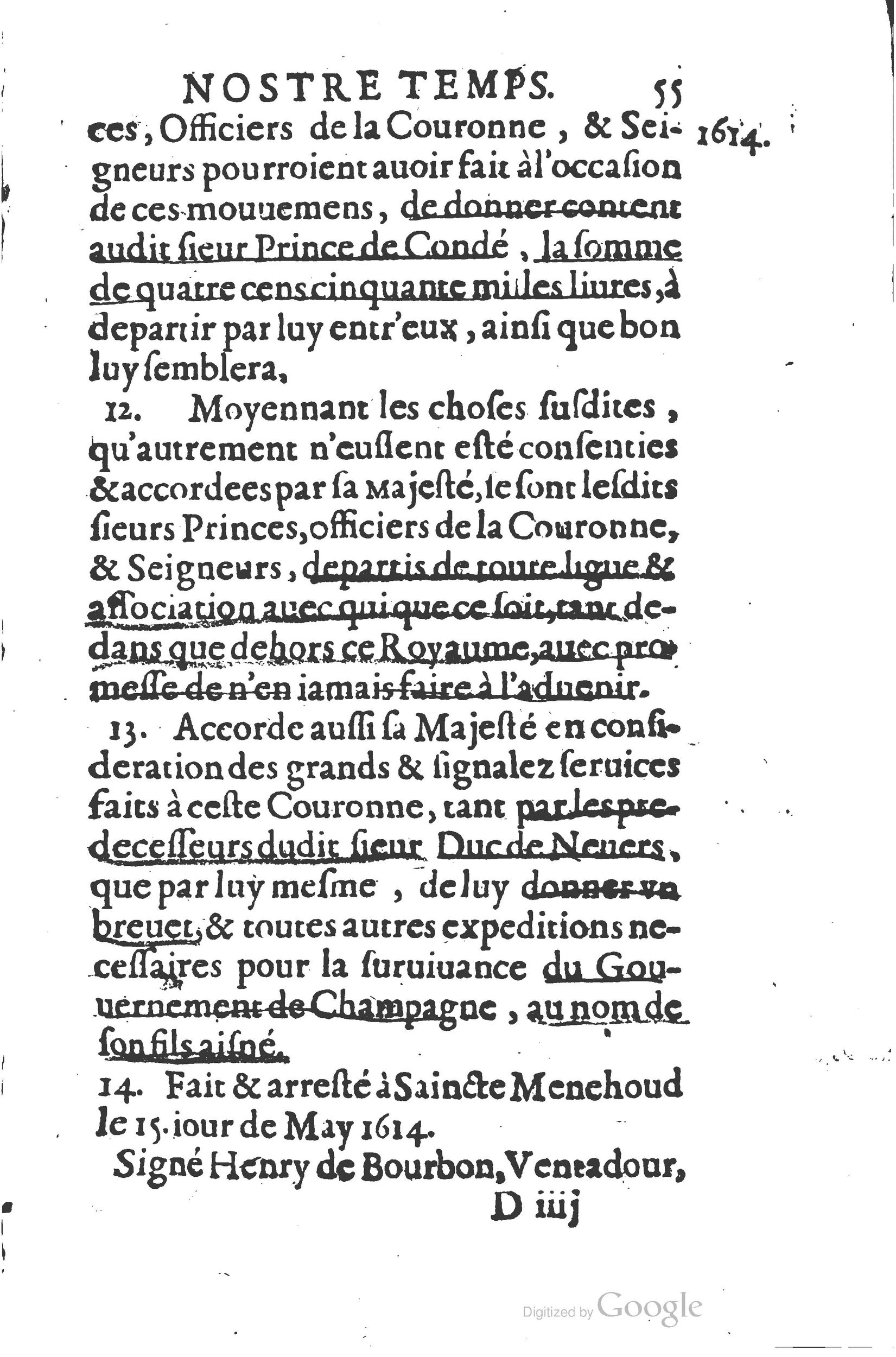 1626 - Joseph Bouillerot - Trésor de l’histoire générale de notre temps - BSB Munich