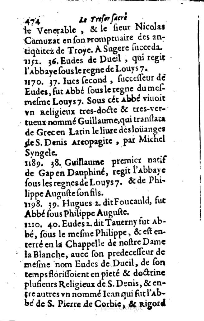1636 - Jean Billaine - Trésor sacré ou inventaire des saintes reliques - British Library