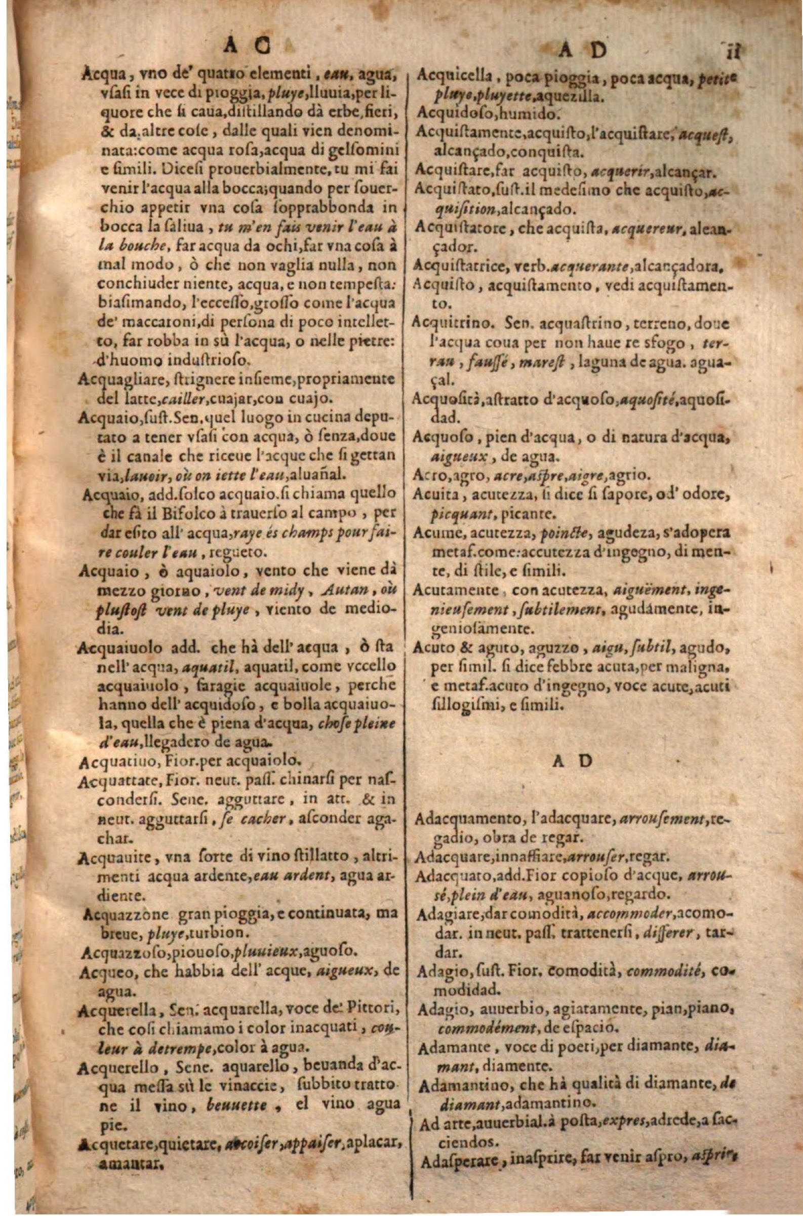 1644 - Jacques Crespin - Trésor des trois langues - Passau 1644 - Jacques Crespin - Trésor des trois langues - Passau
