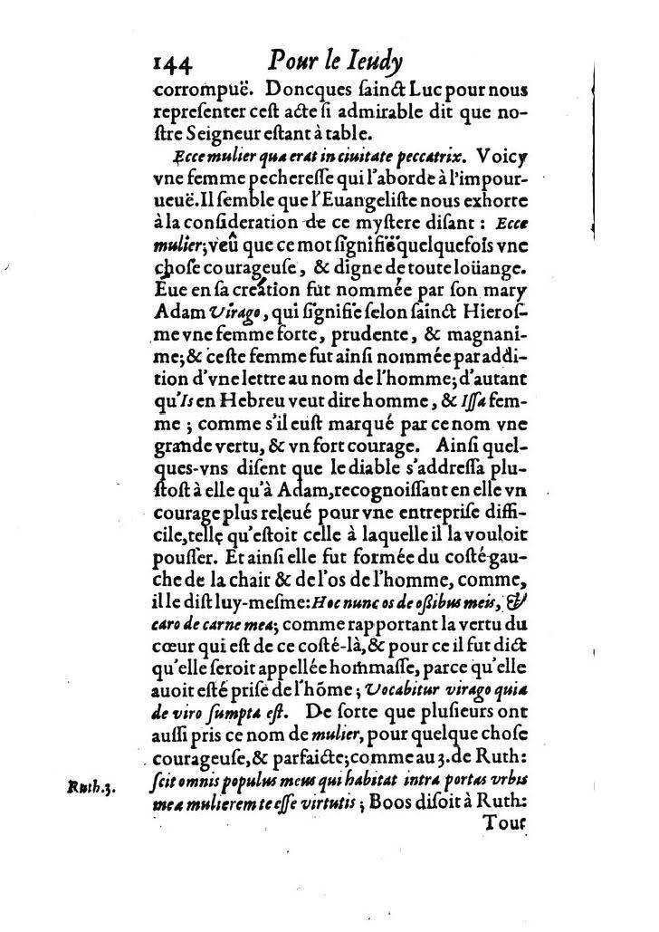1607 - Nicolas Du Fossé - Trésor quadragésimal - T 02 - BM Lyon