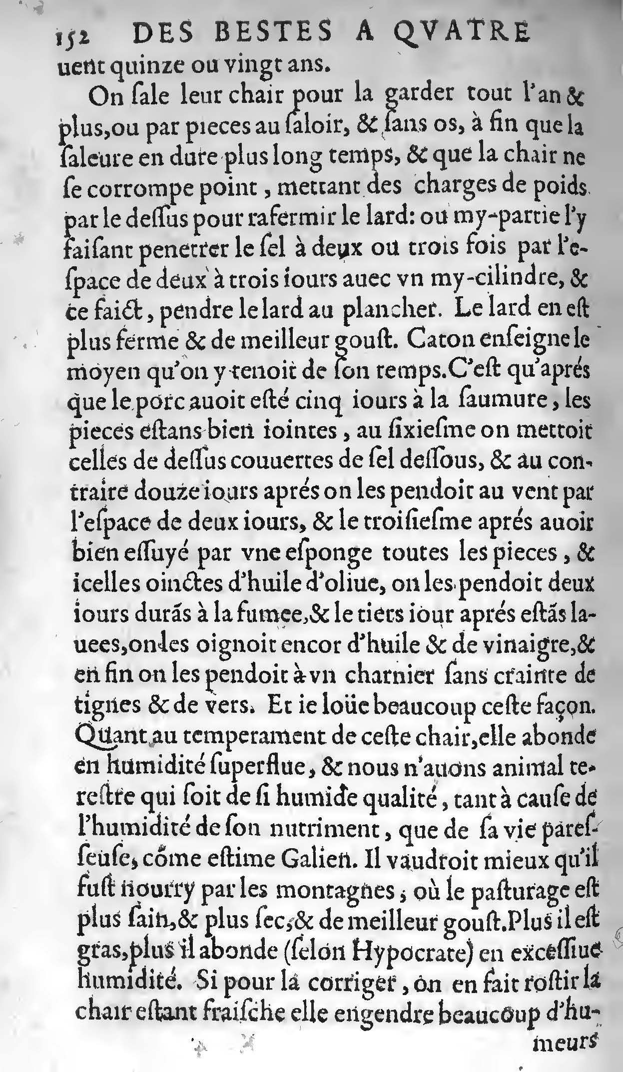 1607 - Étienne Servain et Jean Antoine Huguetan - Trésor de santé ou ménage de la vie humaine - BIU Santé