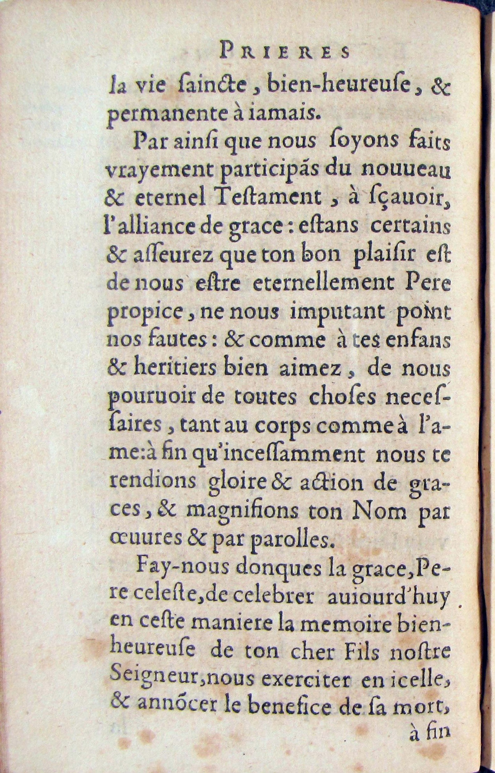 1572 - Antoine Certia - Trésor des prières, oraisons et instructions chrétiennes - Nîmes