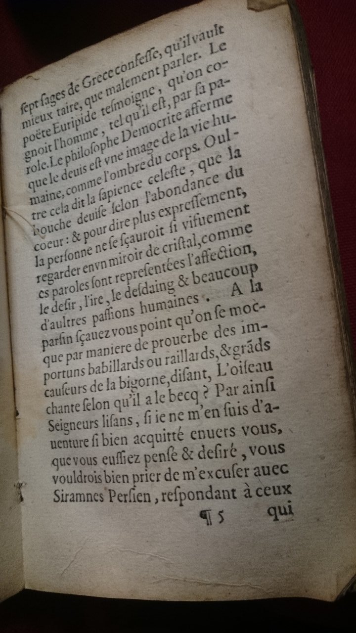 1568 - Willem Silvius - Trésor des vies de Plutarque - BnF