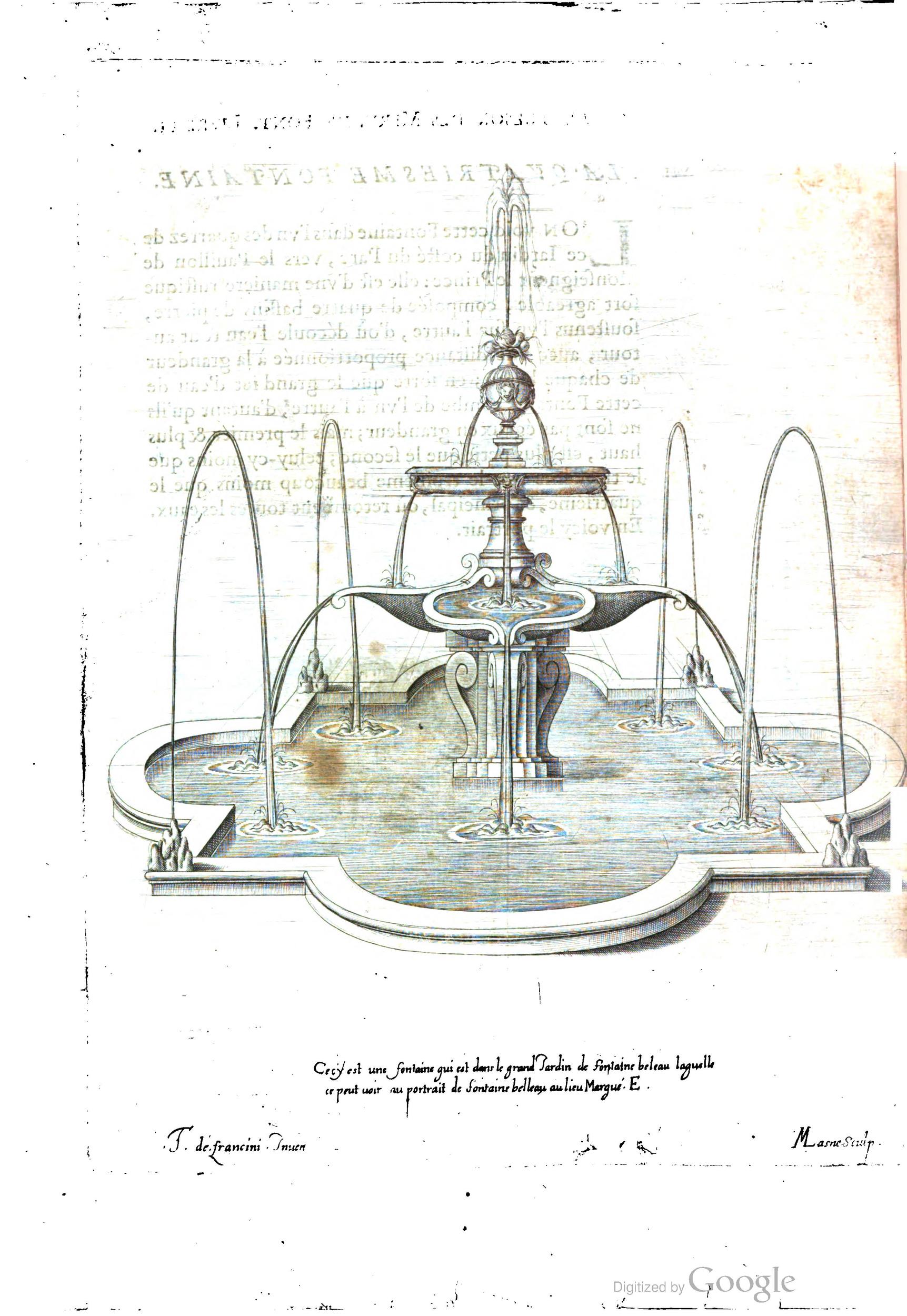 1642 - Sébastien Cramoisy - Trésor des merveilles de la maison royale de Fontainebleau - BM Lyon 1642 - Sébastien Cramoisy - Trésor des merveilles de la maison royale de Fontainebleau - BM Lyon