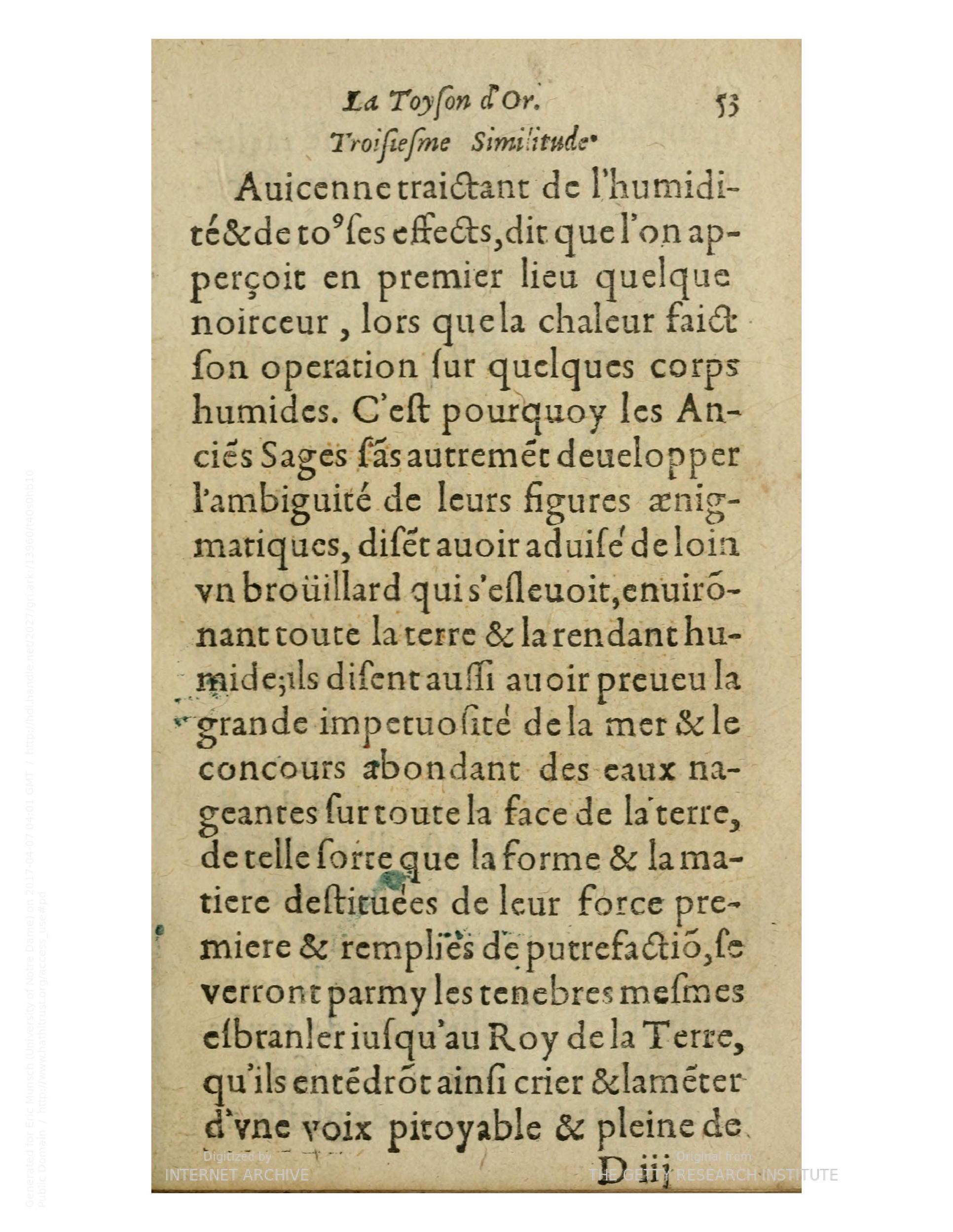 1612 - Charles Sevestre - Toison d’or ou la fleur des trésors - Getty Research Institute