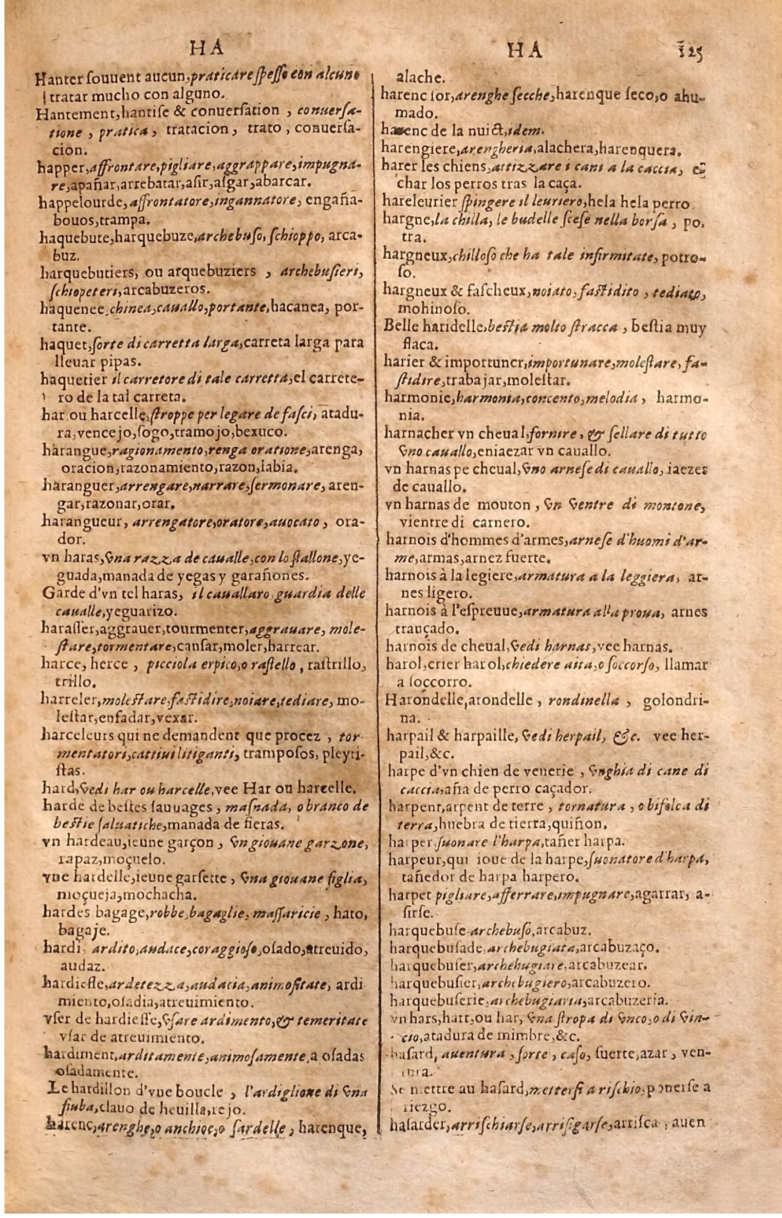 1627 - Jacques Crespin - Trésor des trois langues (Seconde partie) - Regensburg