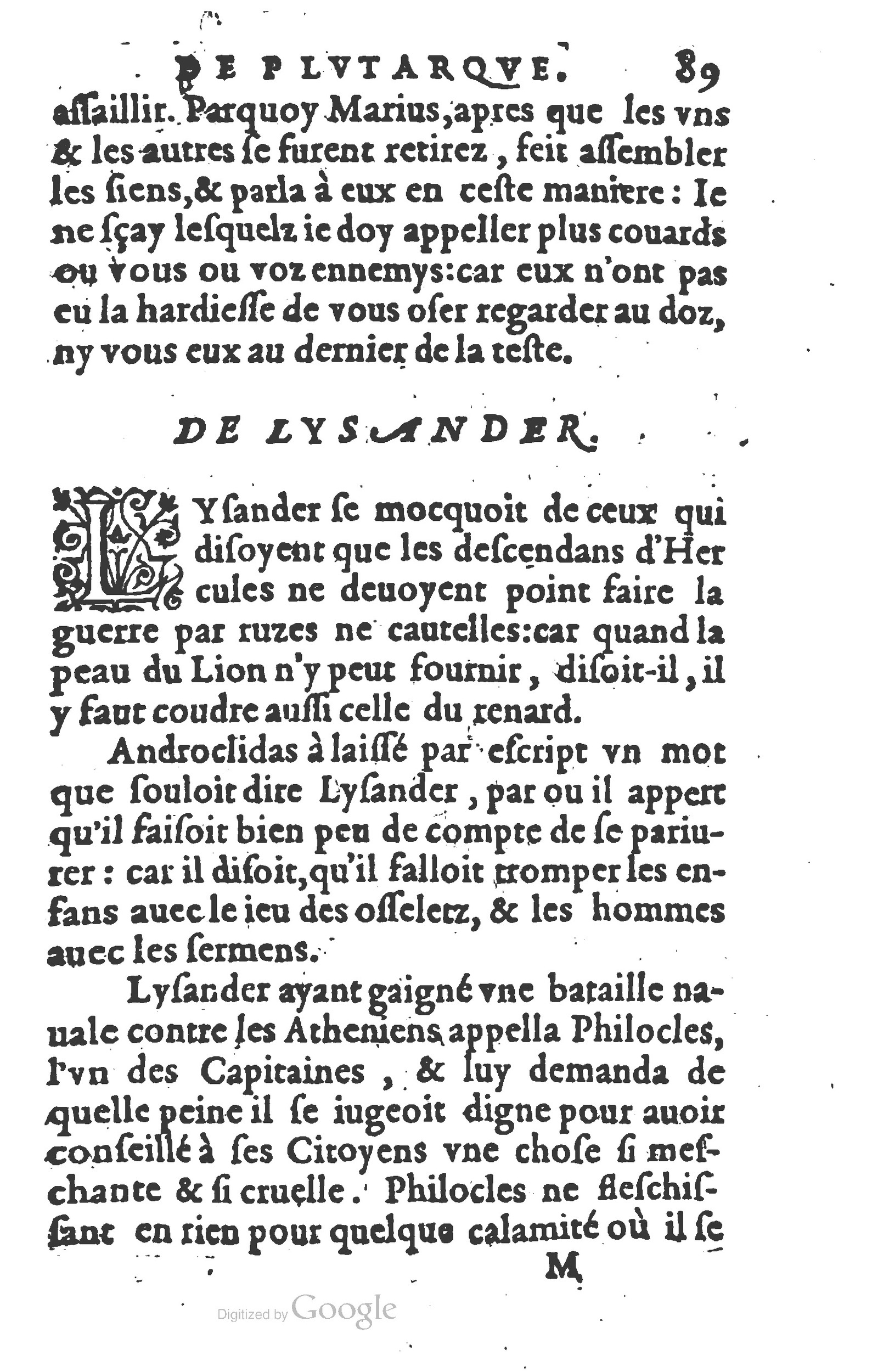 1577 - Claude Micard - Trésor des vies de Plutarque - BSB Munich 1577 - Claude Micard - Trésor des vies de Plutarque - BSB Munich