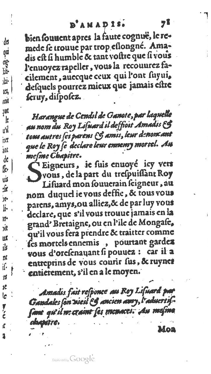 1572 - Jan van Waesberghe - Trésor des Amadis - BNC Rome