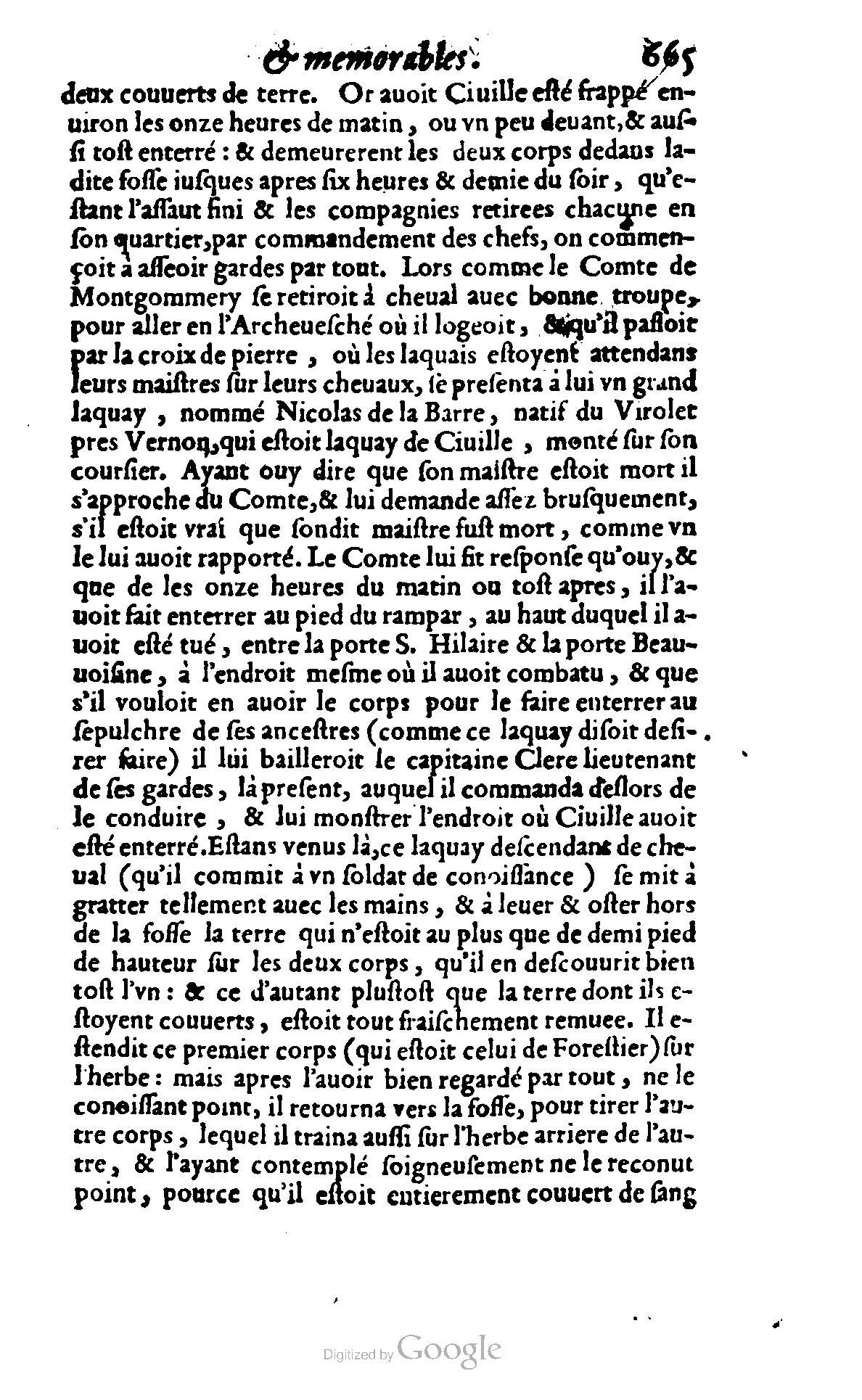 1620 - Samuel Crespin - Trésor d’histoires admirables et mémorables - BCU Lausanne