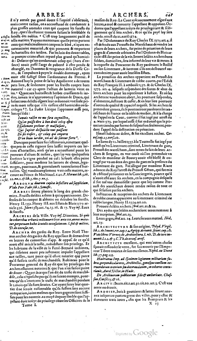 1629 - Veuve Nicolas Buon - Trésor du droit français (21754 T. 1) - BM Lyon