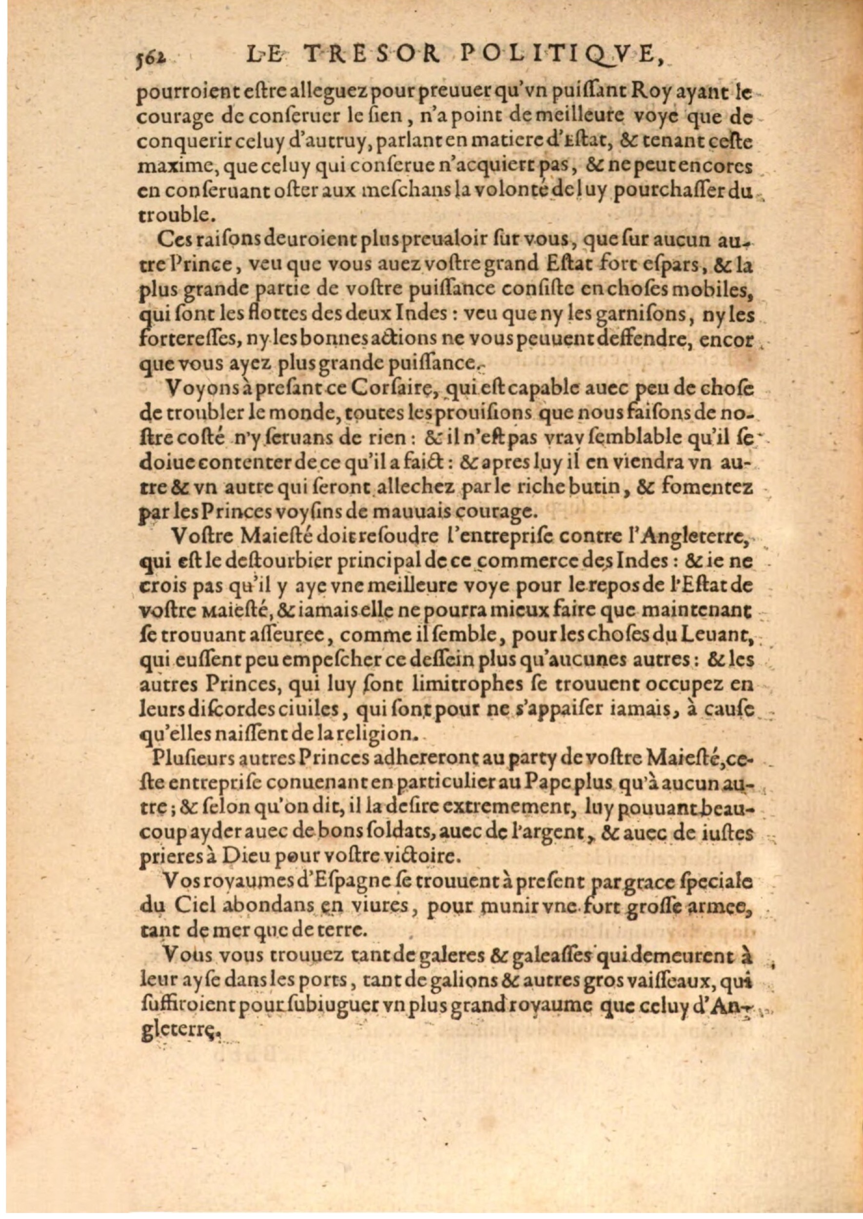 1608 - Nicolas Du Fossé - Trésor politique - BSB Munich