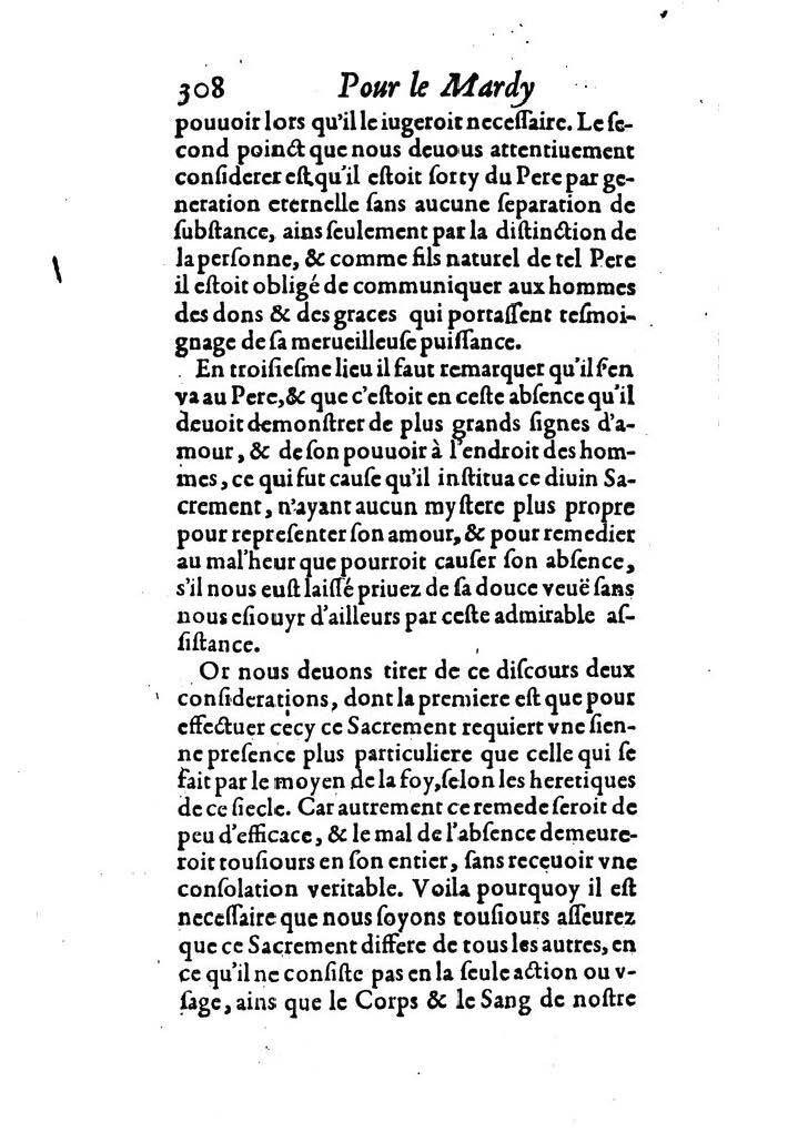 1607 - Nicolas Du Fossé - Trésor quadragésimal - T 02 - BM Lyon