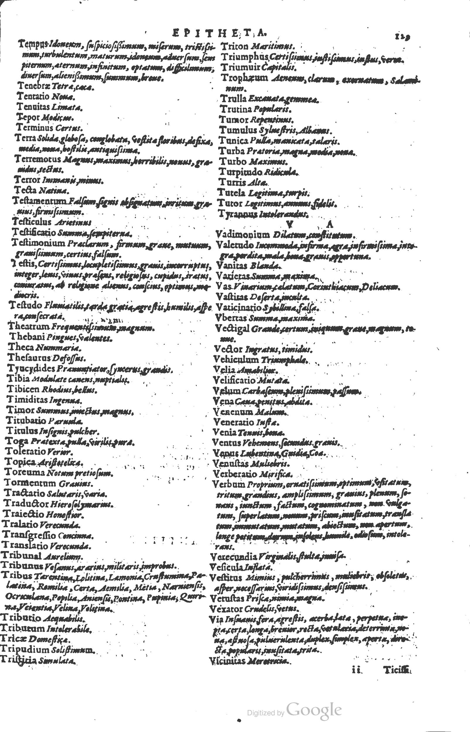 1578 - Louis Cloquemin - Trésor des mots et traits français - BSB Munich