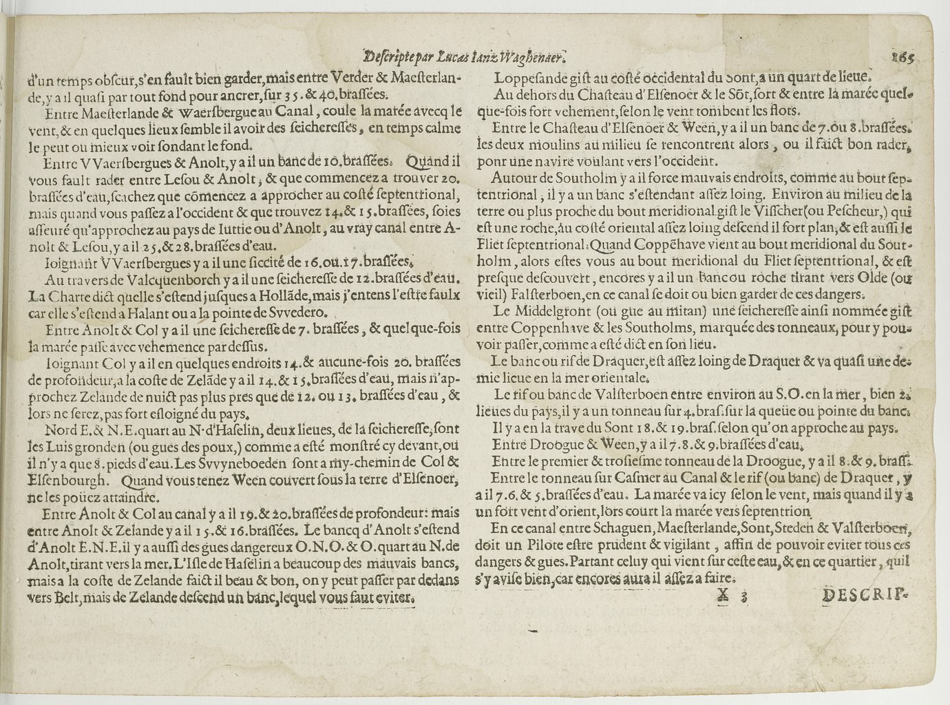 1601 - Bonaventure d’Aseville - Trésorerie ou cabinet de route marinesque - BnF