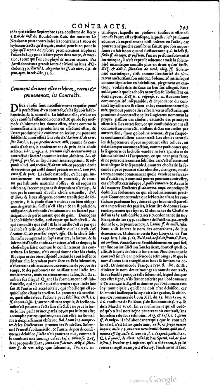 1629 - Veuve Nicolas Buon - Trésor du droit français (21754 T. 1) - BM Lyon
