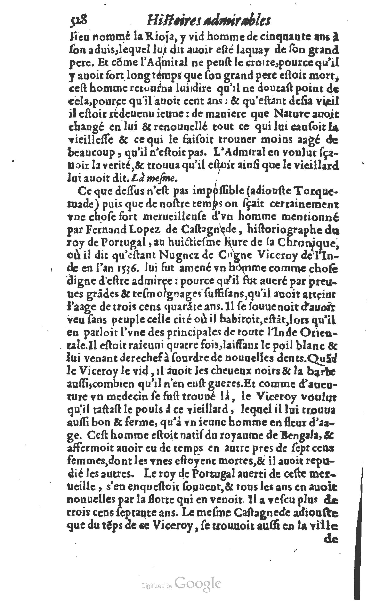1610 - Paul Marceau - Trésor d’histoires admirables et mémorables - Princeton