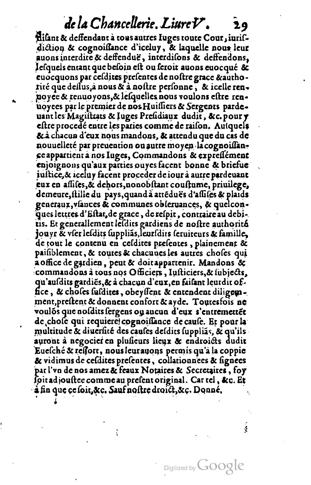 1614 - Jean Richer - Trésor du nouveau style et protocole de la chancellerie de France - BSB Munich