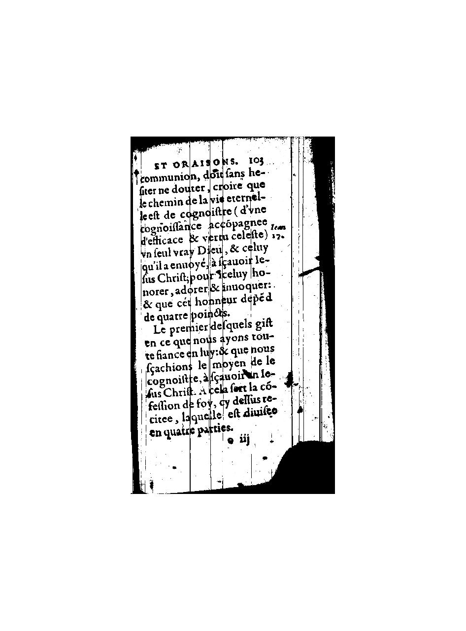 1596 - Guillaume Auvray - Trésor des prières, oraisons et instructions chrétiennes - BnF