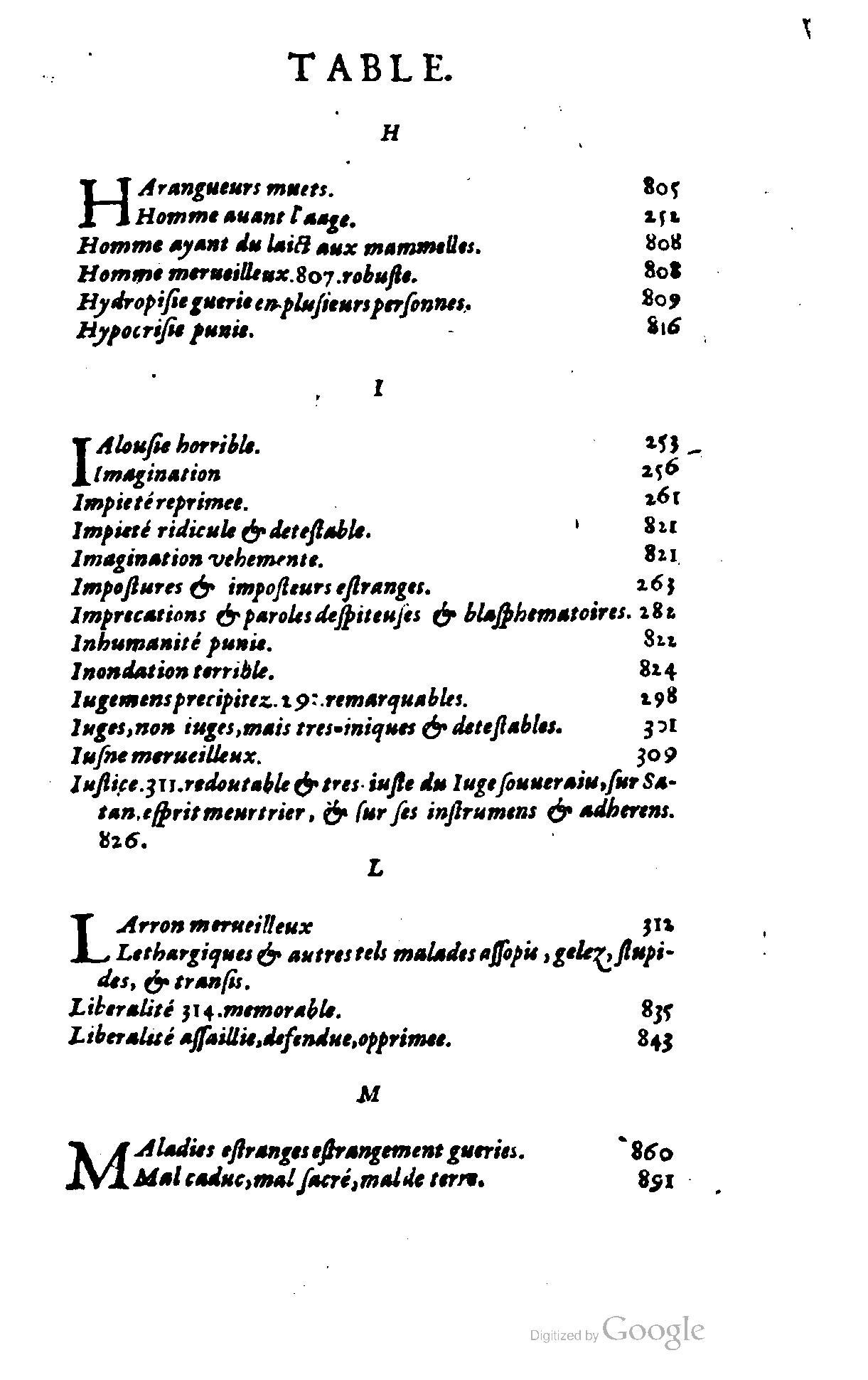 1620 - Samuel Crespin - Trésor d’histoires admirables et mémorables - BCU Lausanne 1620 - Samuel Crespin - Trésor d’histoires admirables et mémorables - BCU Lausanne