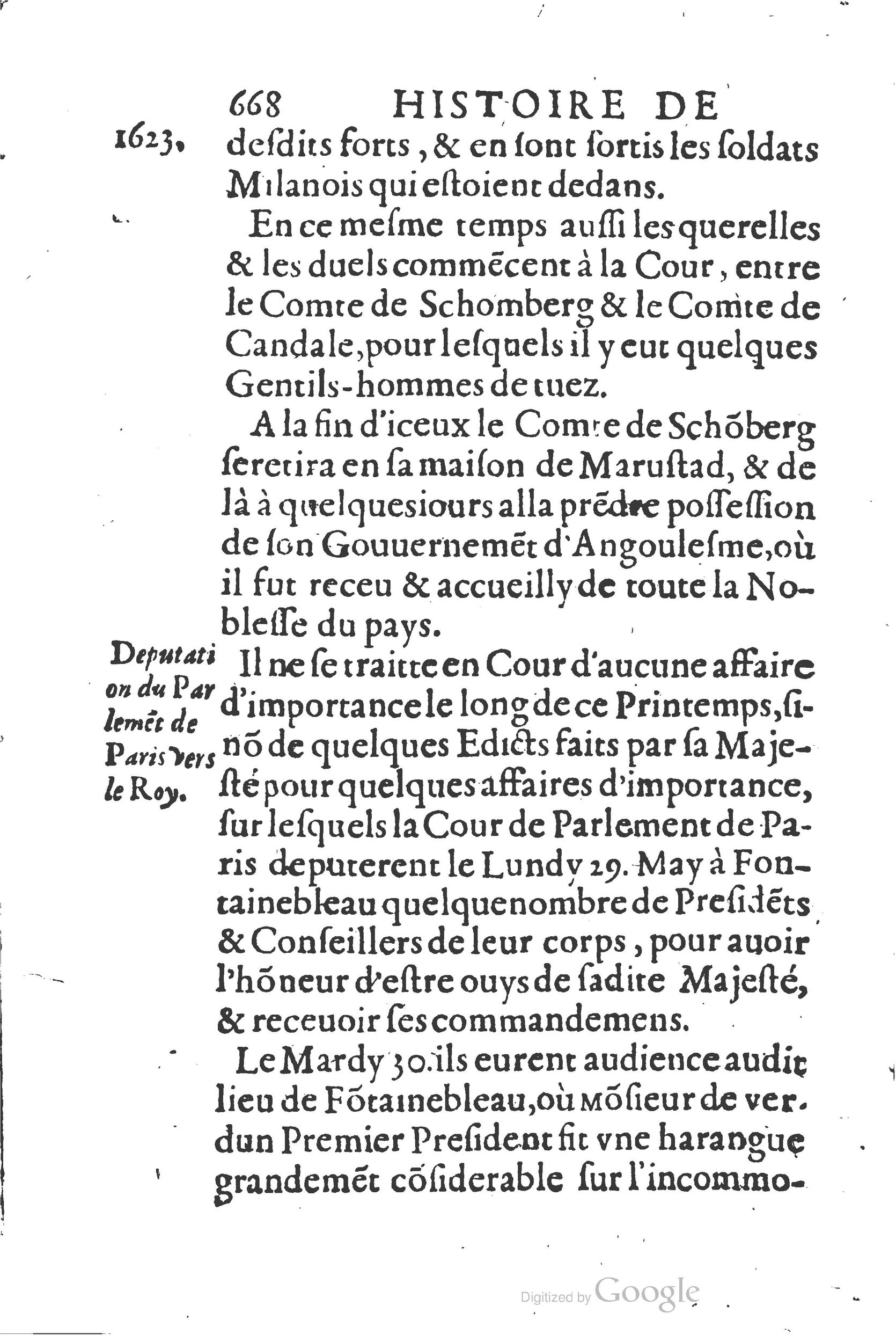 1626 - Joseph Bouillerot - Trésor de l’histoire générale de notre temps - BSB Munich