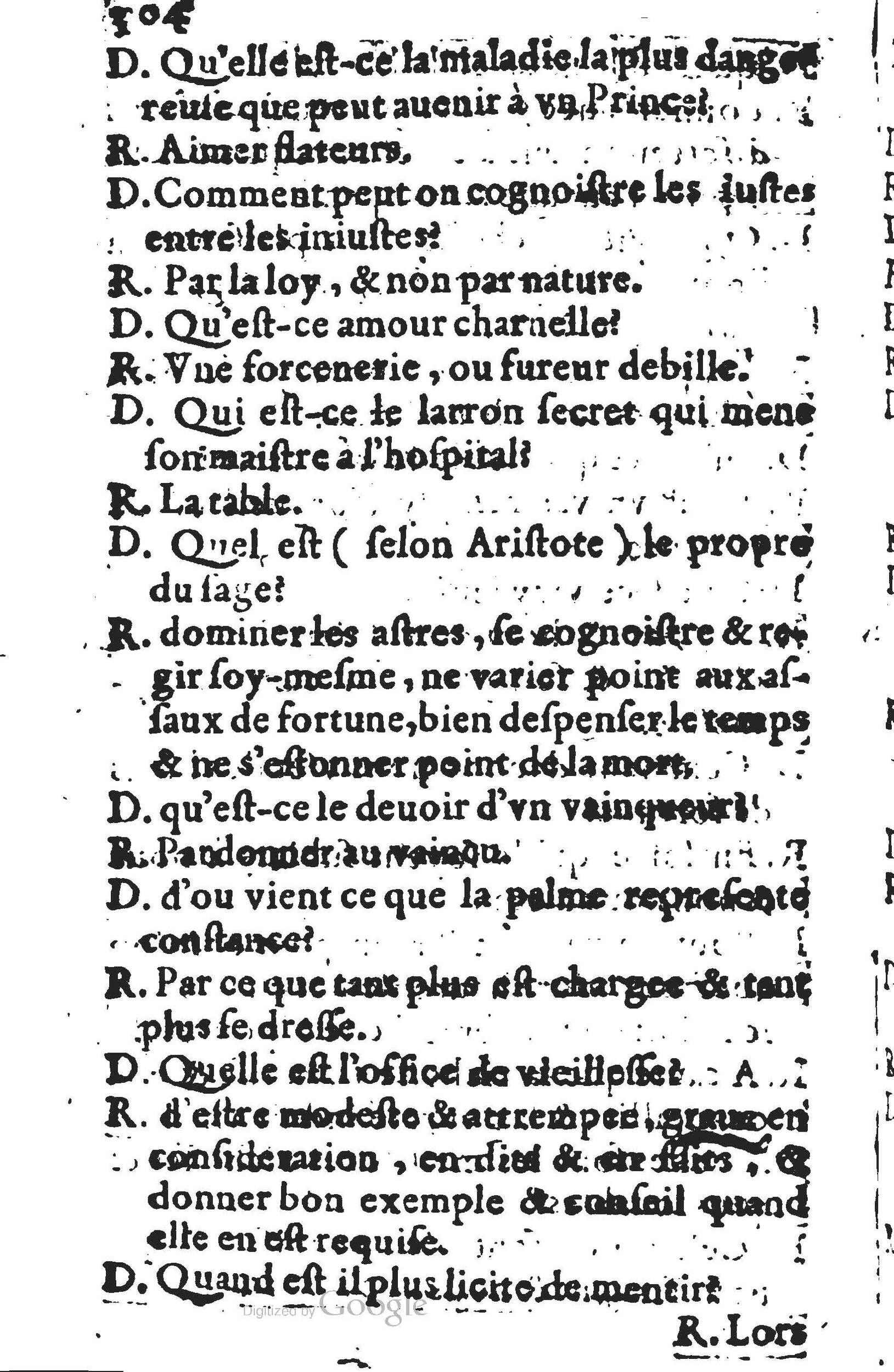 1578 - Nicolas Lescuyer - Trésor des sentences dorées - UGent