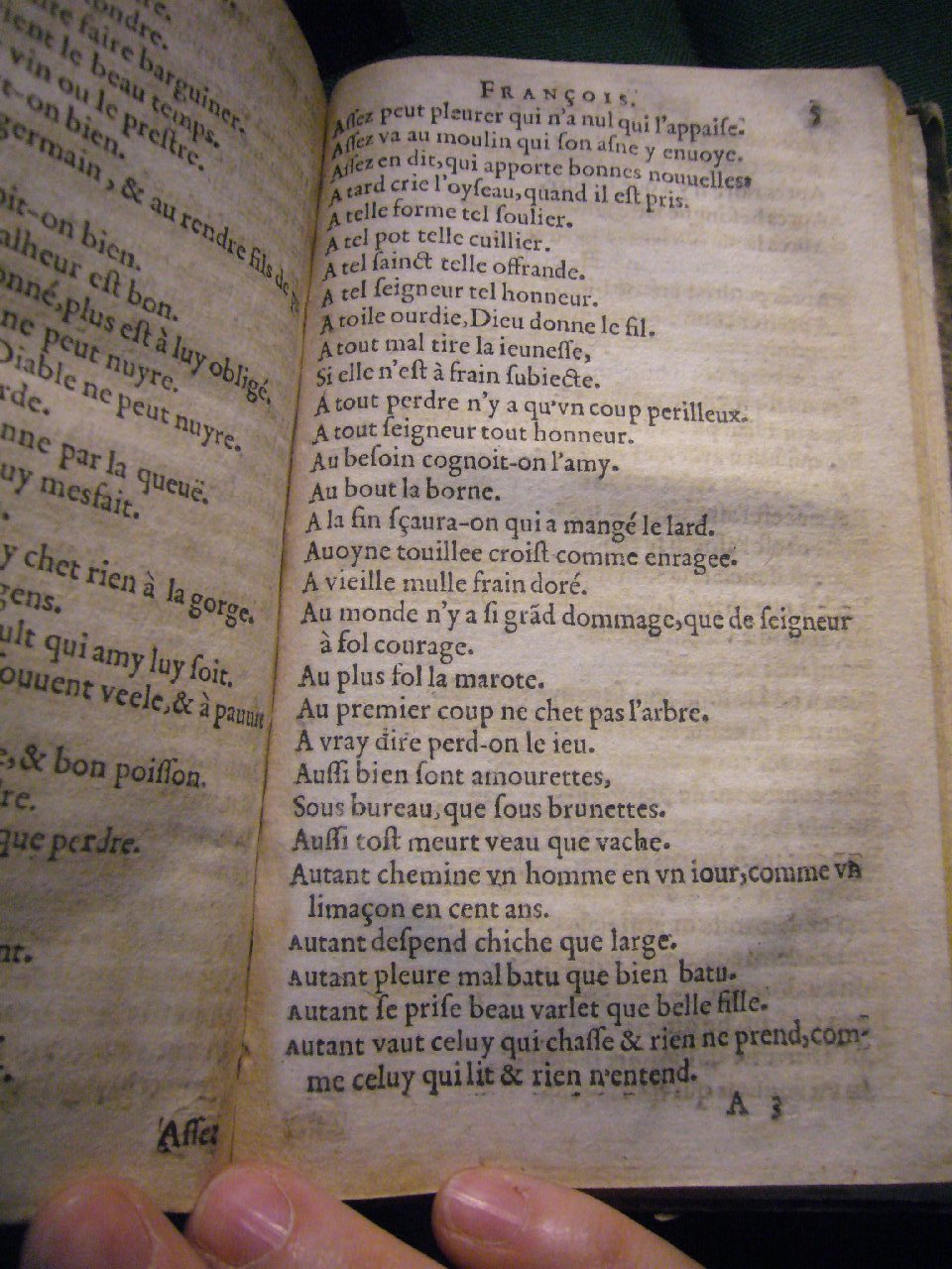 1617 - François Lefebvre - Trésor de sentences dorées et argentées - BnF Tolbiac