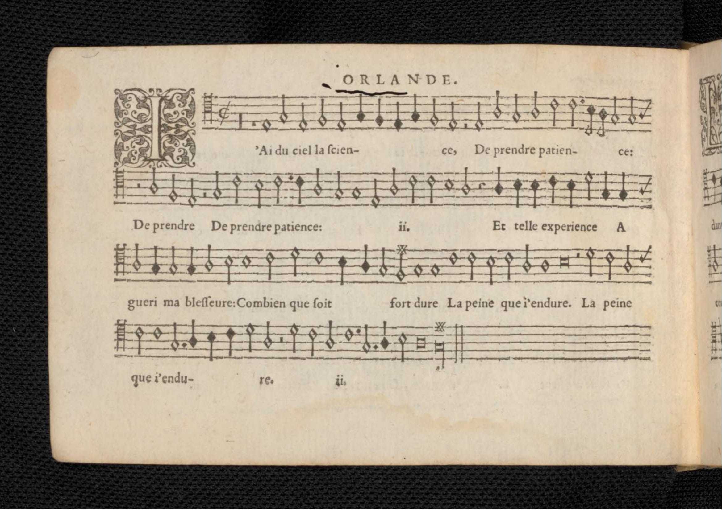 1576 - [Pierre de Saint-André] - Trésor de musique d’Orlande de Lassus Tenor - KBR Bruxelles