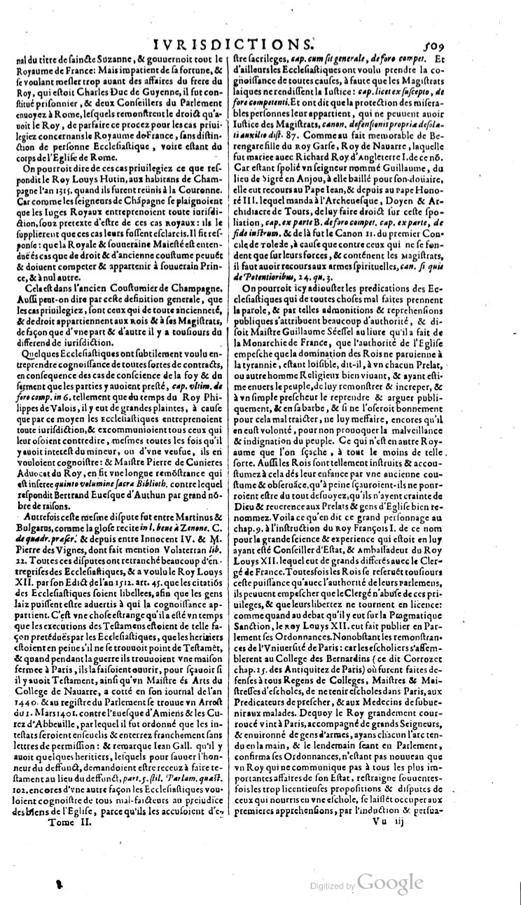 1629 - Veuve Nicolas Buon - Trésor du droit français (21754 T. 2) - BM Lyon
