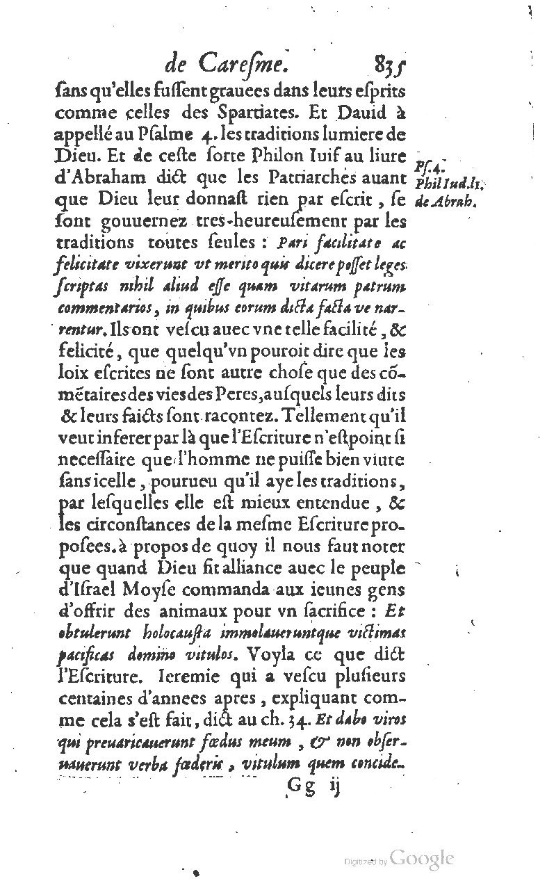 1607 - Nicolas Du Fossé - Trésor quadragésimal - T 01 - BM Lyon