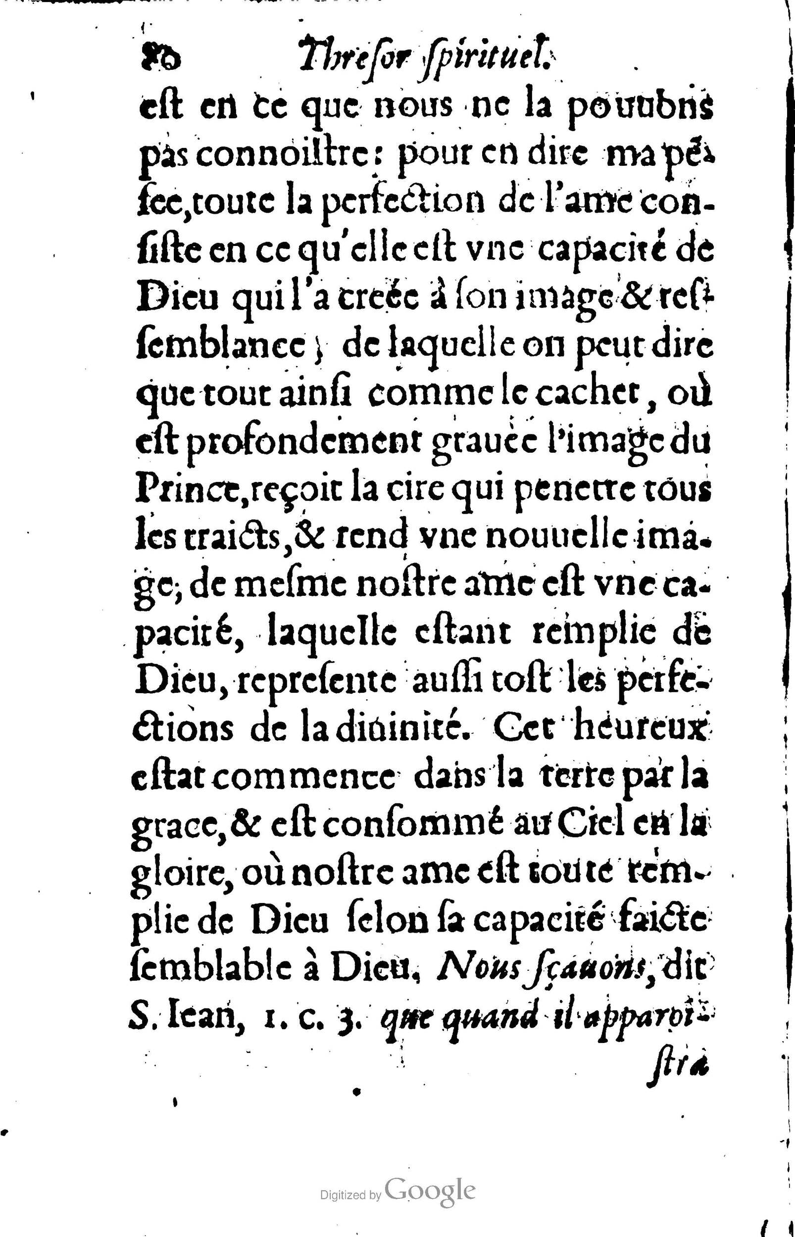 1633 - François Waudré - Trésor spirituel contenant les excellences du christianisme - BM Lyon