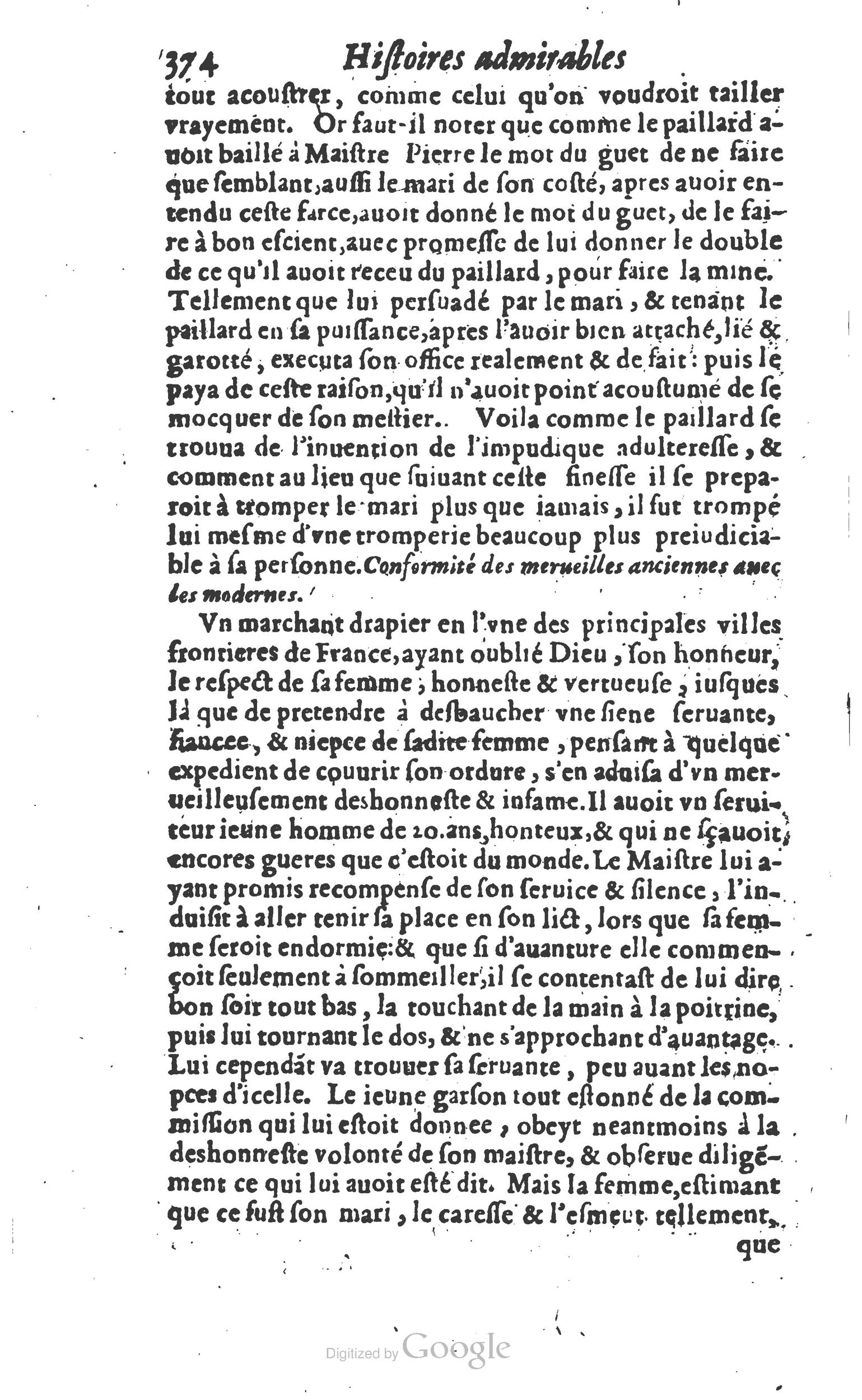 1610 - Paul Marceau - Trésor d’histoires admirables et mémorables - Princeton