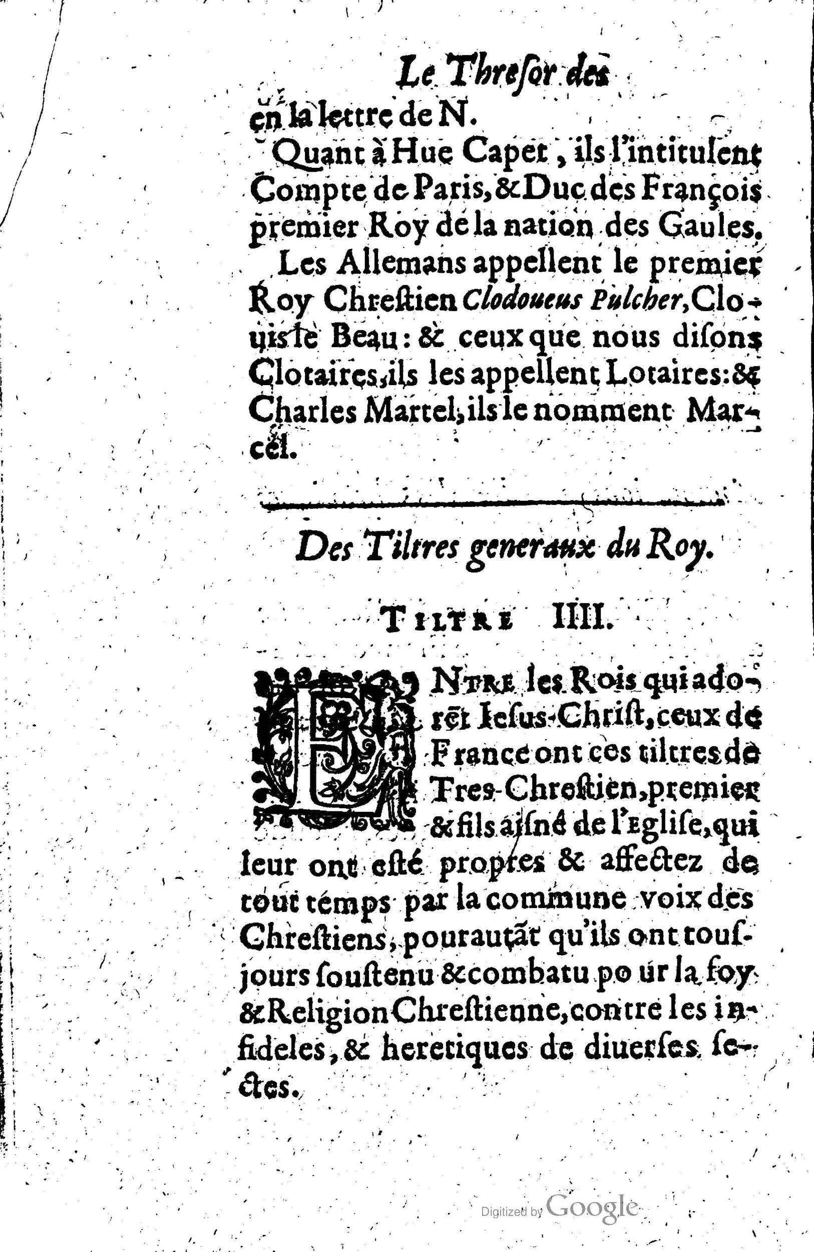 1619 - Jean Corrozet - Trésor des histoires de France - Anvers Musée Plantin-Moretus