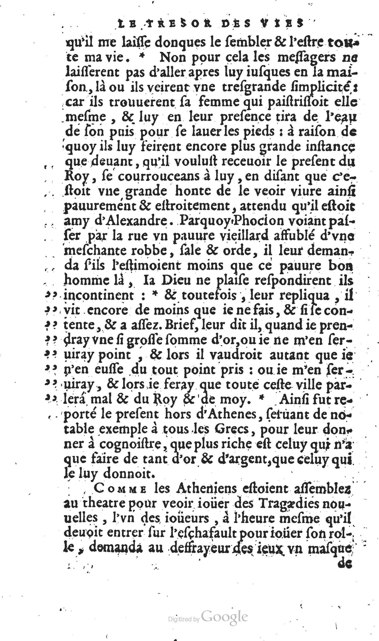 1567 - Willem Silvius - Trésor des vies de Plutarque - Anvers Musée Plantin-Moretus
