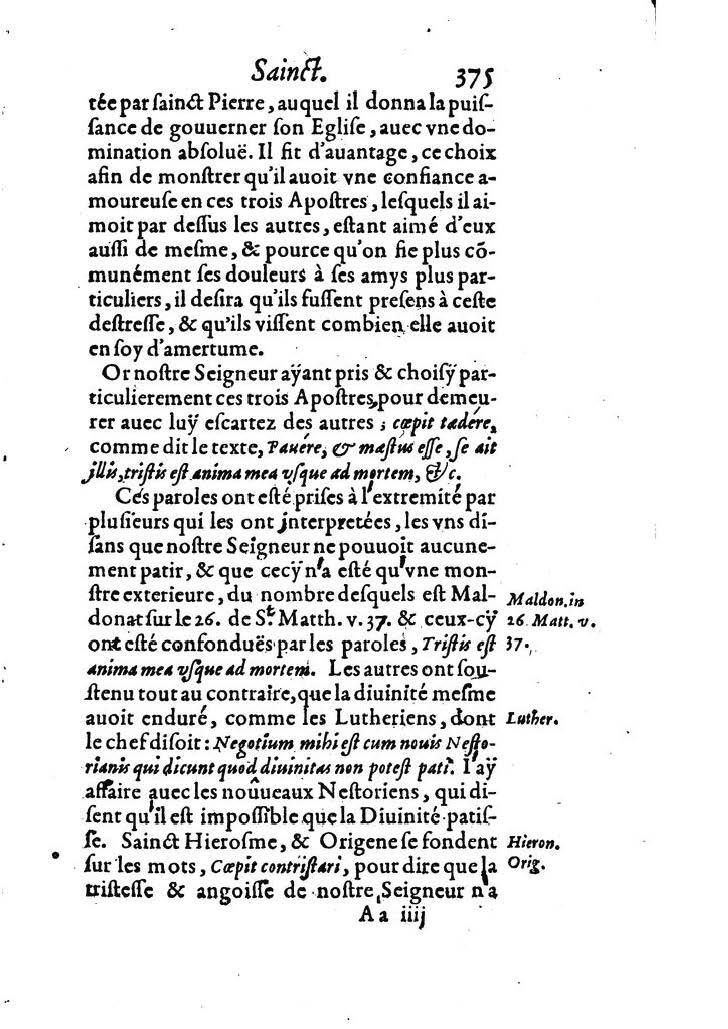 1607 - Nicolas Du Fossé - Trésor quadragésimal - T 02 - BM Lyon