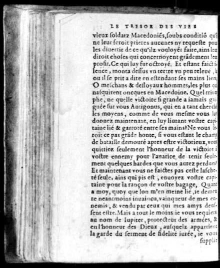 1574 - Benoît Rigaud - Trésor des vies de Plutarque - Avignon