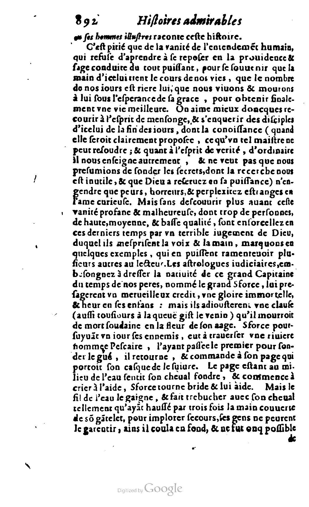 1620 - Samuel Crespin - Trésor d’histoires admirables et mémorables - BCU Lausanne