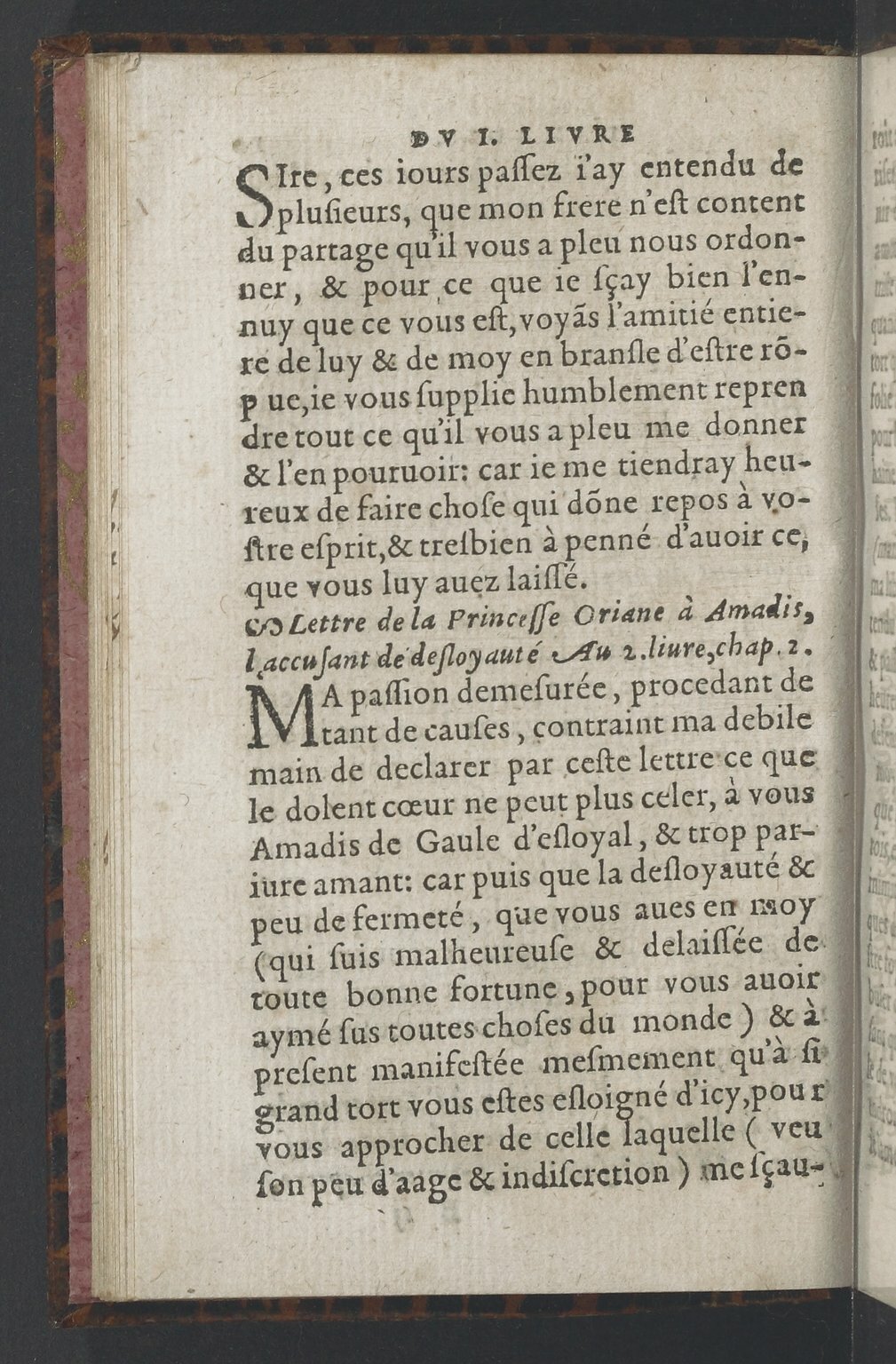 1564 - Vincent Norment et Jeanne Bruneau - Trésor des Amadis - BnF