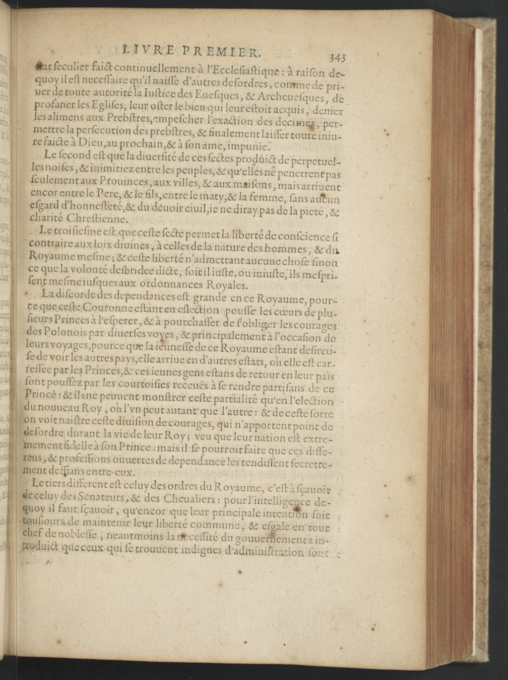 1608 - Nicolas Du Fossé - Trésor politique - BnF Tolbiac