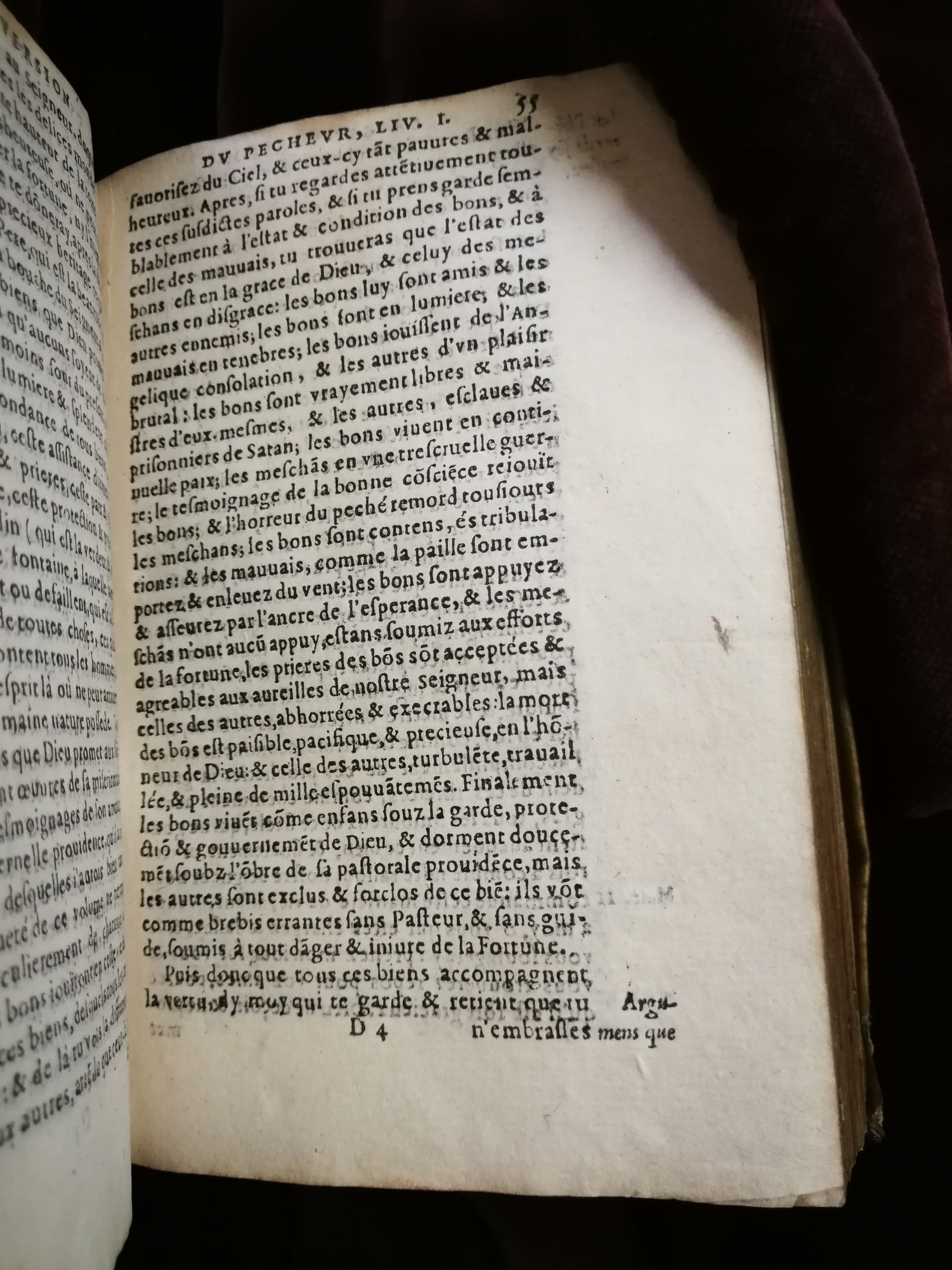 1596 - Balthazar Bellère - Trésor et abrégé de toutes les œuvres spirituelles du révérend Père F. Louis de Grenade - BU Lille