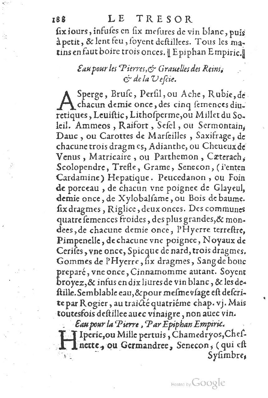 1557 - Antoine Vincent - Trésor d’Evonyme Philiatre - UC Madrid