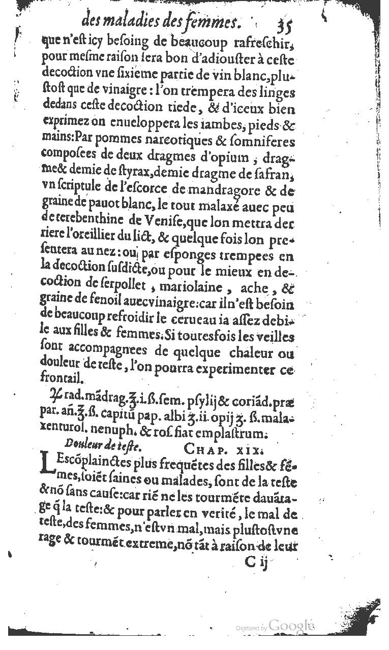 1617 - Jean Le Bouc - Trésor des remèdes secrets - BM Lyon