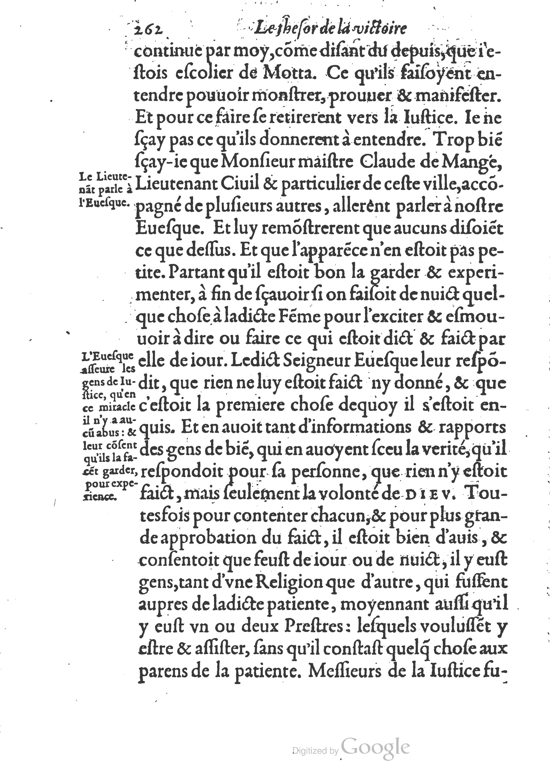 1578 - Nicolas Chesneau - Trésor et entière histoire de la triomphante victoire du corps de Dieu sur l’esprit malin - British Library 1578 - Nicolas Chesneau - Trésor et entière histoire de la triomphante victoire du corps de Dieu sur l’esprit malin - British Library