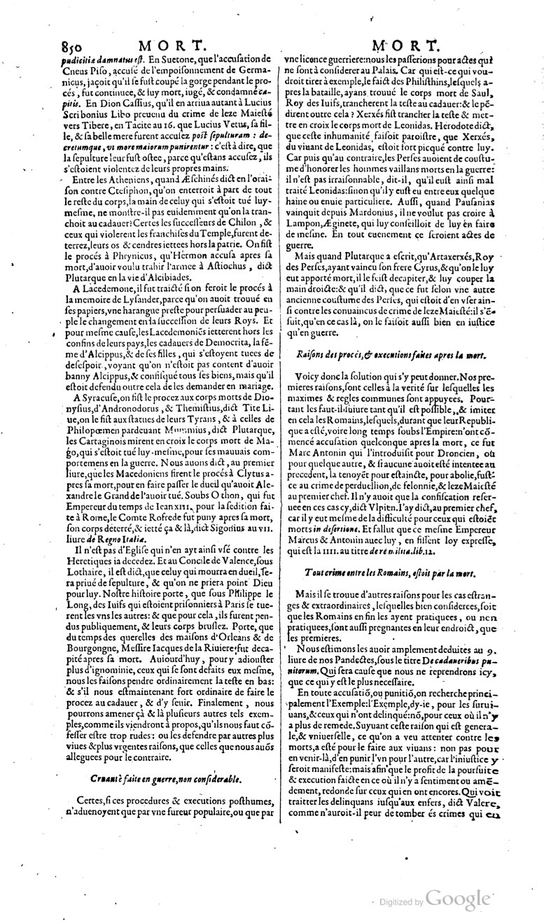 1629 - Veuve Nicolas Buon - Trésor du droit français (29620 T. 2) - BM Lyon