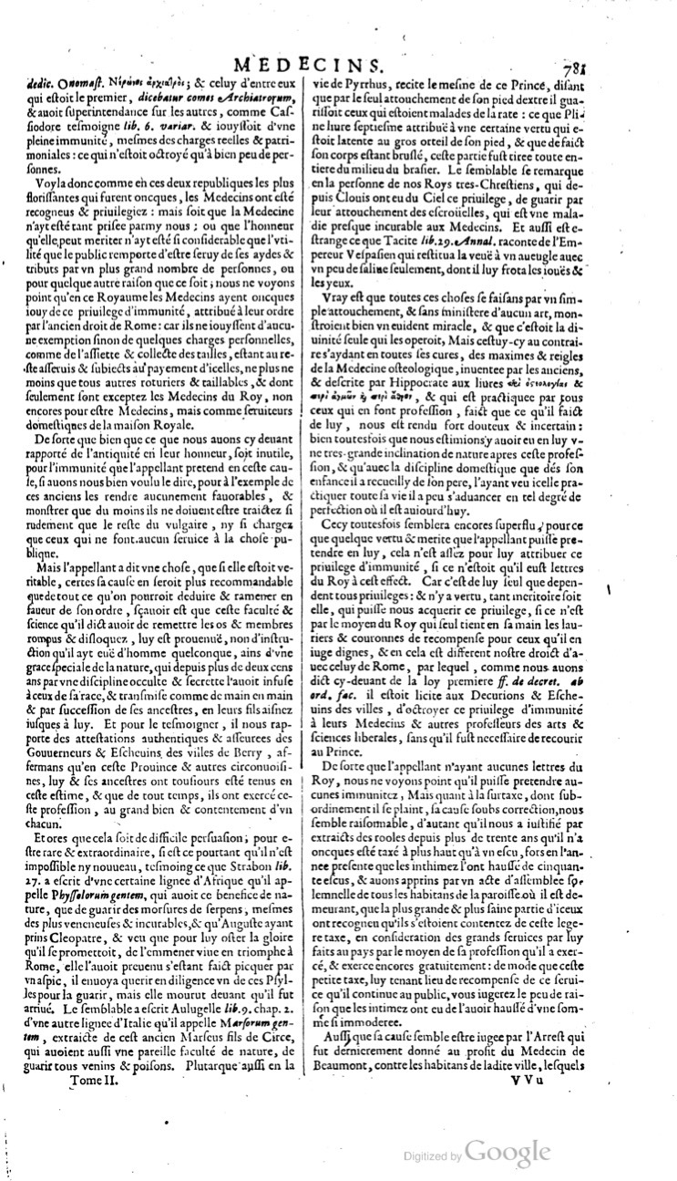1629 - Veuve Nicolas Buon - Trésor du droit français (21754 T. 2) - BM Lyon
