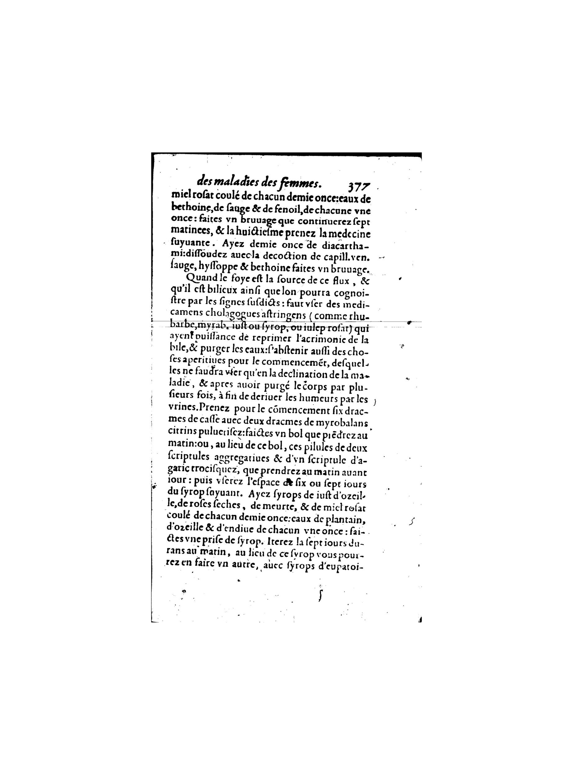 1587 - Jacques du Puis - Trésor des remèdes secrets pour les maladies des femmes - BnF